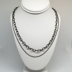 Sabika Sculptural 2-Row Necklace